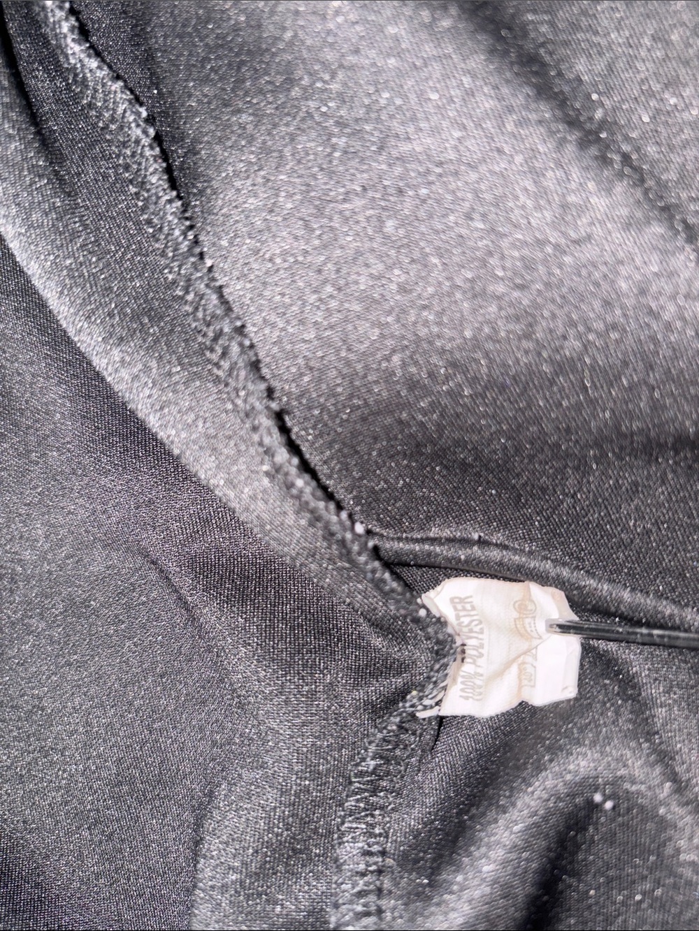 Men's Black Reflective Zip-Front Sweater - Picture 3 of 5